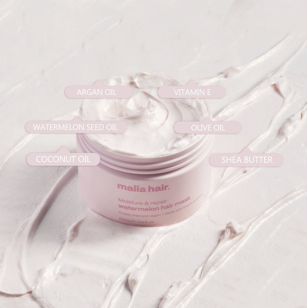 Watermelon hair mask and its ingredients